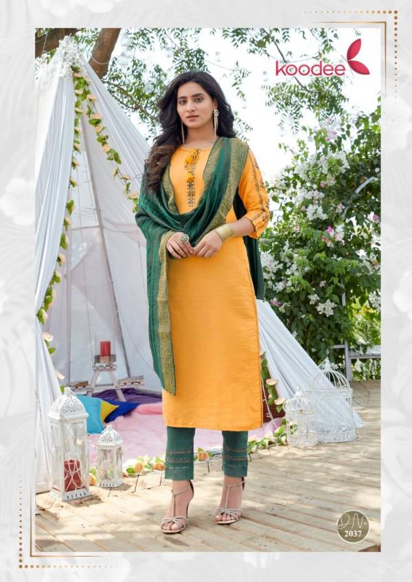 Koodee Saheli 8 Designer Nylon Festive Wear Readymade Salwar Collection 